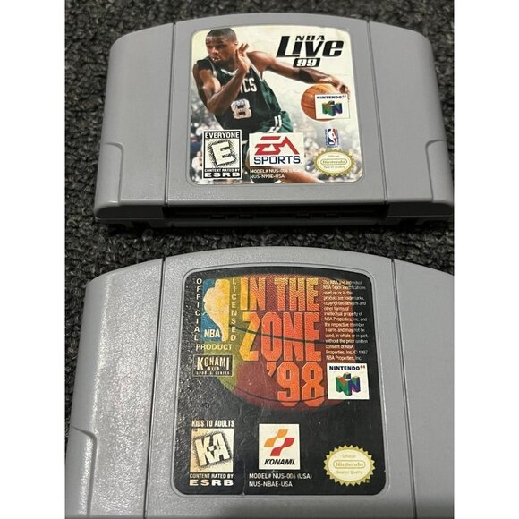 N64 NBA Games - 2 game bundle - Picture 2 of 5